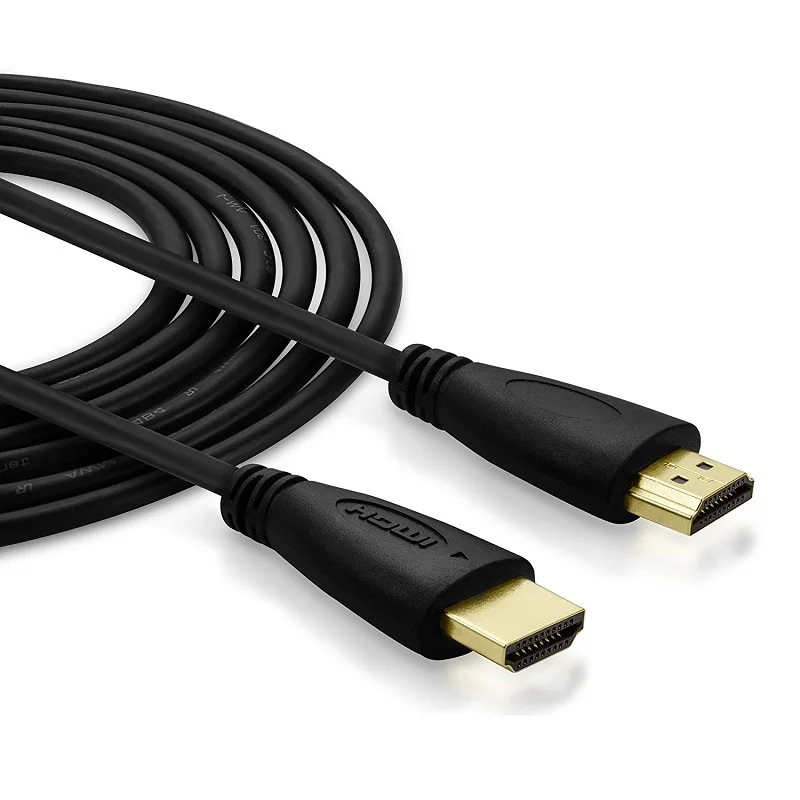 3ft 5ft  6ft 10ft 15ft High speed Gold Plated Plug Male-Male HDMI Cable 1.4 Version HD 1080P 3D for HDTV XBOX PS3computer cable