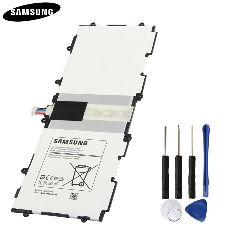 Аккумулятор для планшета T4500E T4500C T4500K для samsung GALAXY Tab3 P5210 P5200 P5220 оригинальные Сменные Аккумуляторы 6800 мАч