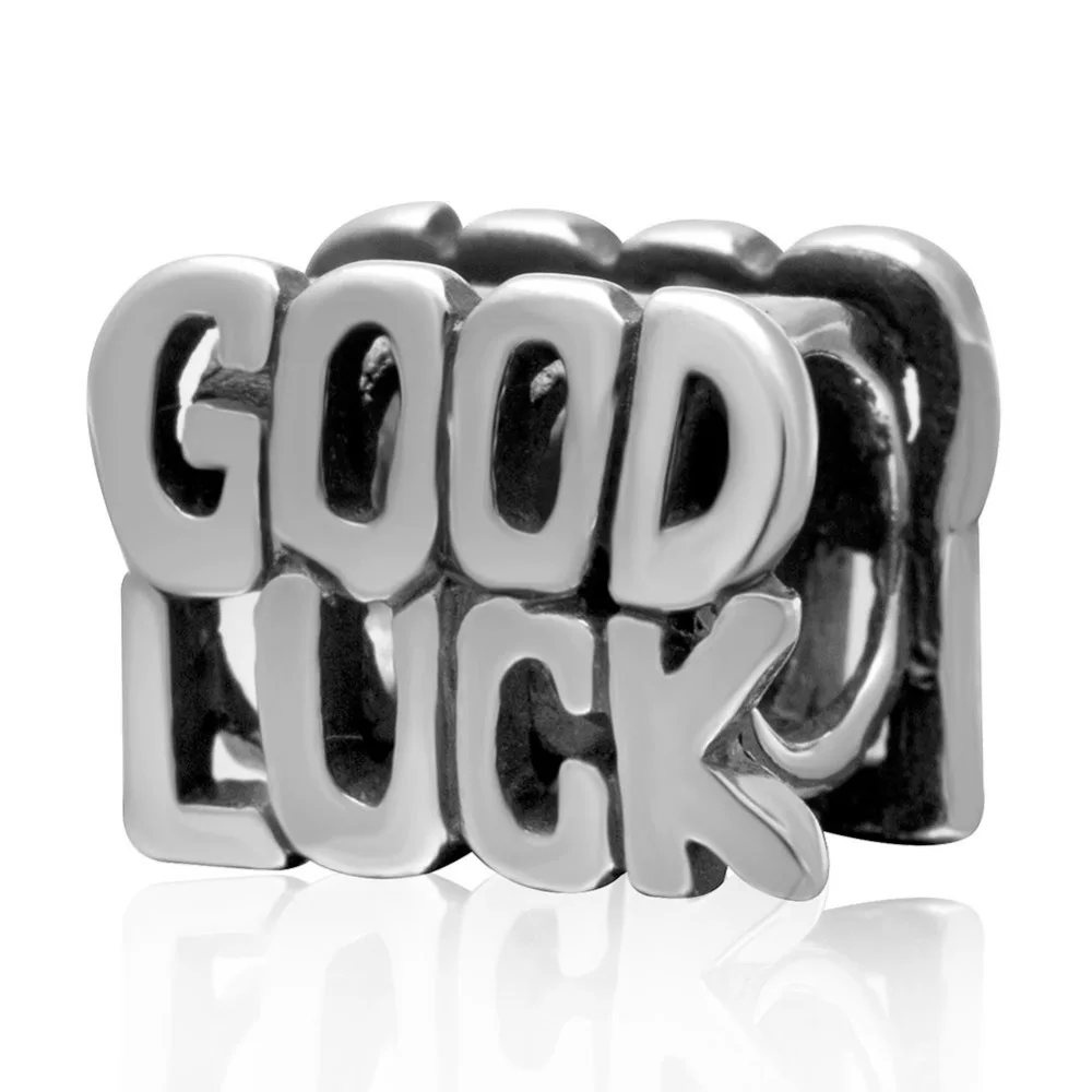 

Good Luck Bead Charm Original 100% Authentic 925 Sterling Silver Beads fit for Pandora Charms Bracelets