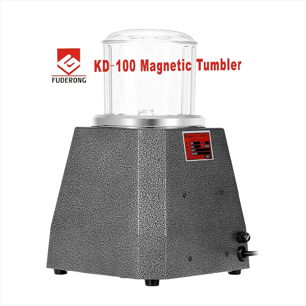 KD-100 Магнитный стакан с 100 г штифтами бесплатно, полировальная машина Мини Магнитный полировщик ювелирных изделий Инструменты для ювелирных изделий