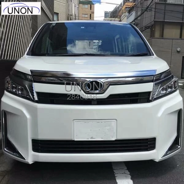 Для Toyota Voxy R80 2018 2019 Abs хромированный передний капот решетка гриля бампер губа