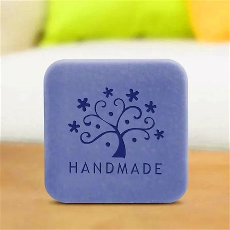 

50*44mm DIY Craft Handmade Soap Stamp Wish Tree Design Homemade Tools DIY Stamp Soap Making Kits
