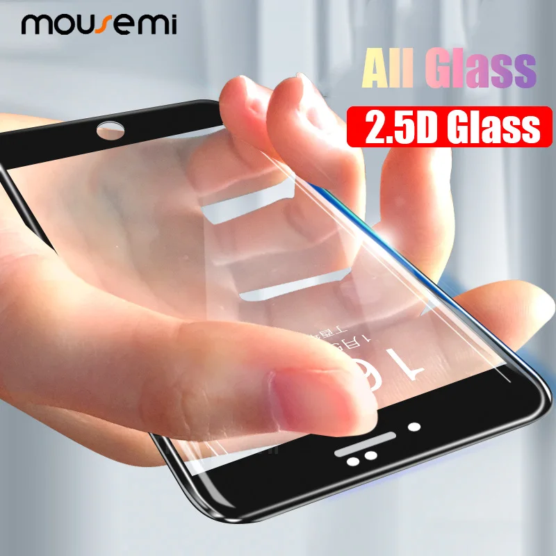 

MOUSEMI 9H Tempered Glass For iPhone 7 8 Plus XS MAX XR X Screen Protector Protective Glass On The For iPhone 6 6S 7 Glass Film