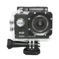 2,0 ''экран видеокамера HD 1080P Спорт Экшн камера 30 м Go Дайвинг Pro спортивные, водонепроницаемые, уличные DV велосипедный шлем камера DVR