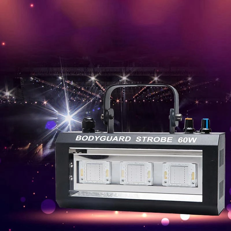 HOT 40W Rgb Вспышка Рождественский проектор стробоскоп светильник со звуковым