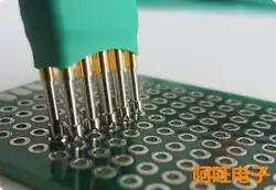 2,54 мм расстояние AVR двойной ряд 5 P * 2 Сжигание иглы Pin написания программы весна иглы двухрядные 5 P