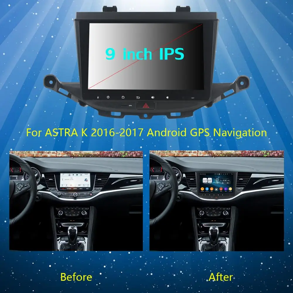 Ips " Android 9,0 8 Core 4G+ 64G автомобильный DVD плеер gps навигация для Opel ASTRA K Мультимедиа стерео DSP CarPlay Parrot BT