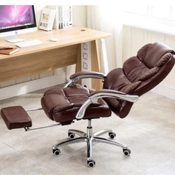 Quality Executive Chair Reclining Seat Soft PU Lifting Office Chair Footrest Super Soft Leisure 170 Degree Lying Boss Chair Quality Executive Chair Reclining Seat Soft PU Lifting Office Chair Footrest Super Soft Leisure 170 Degree Lying Boss Chair