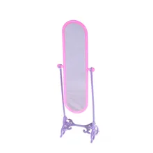 Новое туалетное зеркало для куклы DIY игрушки Аксессуары для кукол кукольная мебель девушка подарок на день рождения кукольный дом Миниатюрный 1 шт