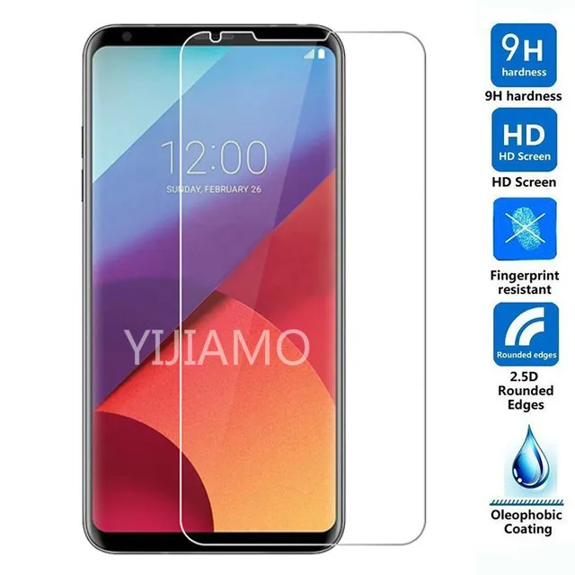 2.5D Закаленное стекло для LG V30 Защита экрана Передняя пленка lg v30 крышка дисплея от
