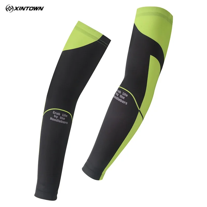 XINTOWN Men And Women Cycling Arm Warmers Running Arm Warmers Arm