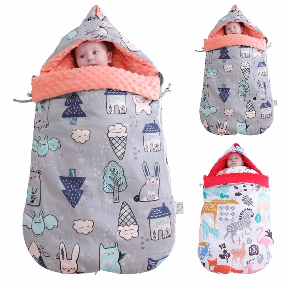 

Baby stroller sleeping bag Winter Warm Sleepsacks Robe For Infant wheelchair envelopes for newborns footmuff