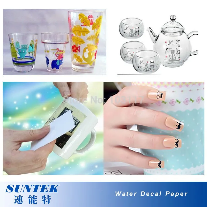 -10-sheets-lot-A4-Inkjet-Clear-Water-Slide-Transfer-Decal-Paper
