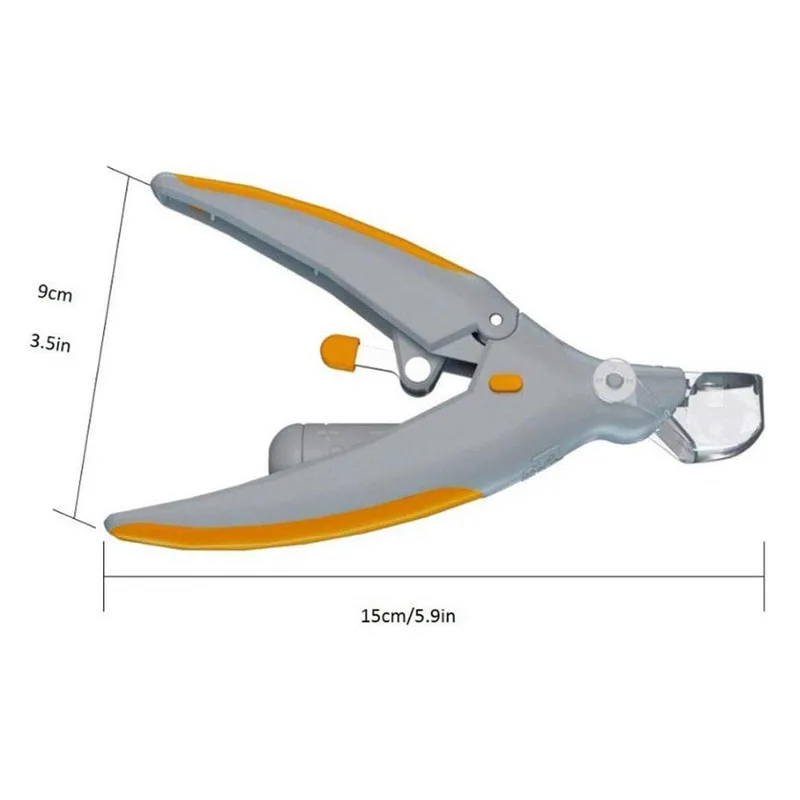 Безопасный триммер для стрижки ногтей с кошкой и собакой, светодиодный светильник и лупа, профессиональная машинка для стрижки ногтей, товары для ухода за кошками