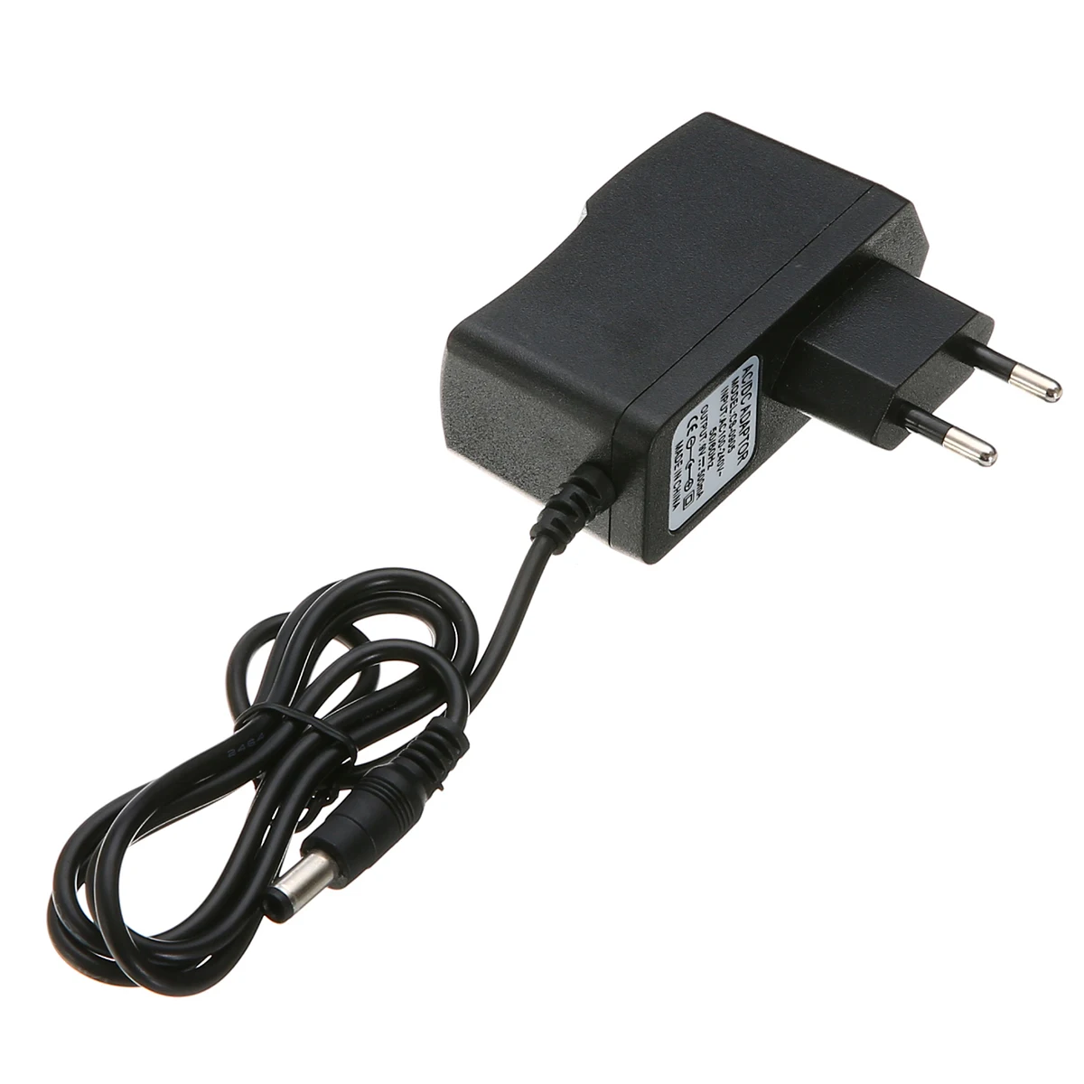 1pc EU Power Supply Plug Converter Adapter AC 100-240V DC 9V 0.5A 500mA 9W Electronic Product Mobile Phone Adapter Power