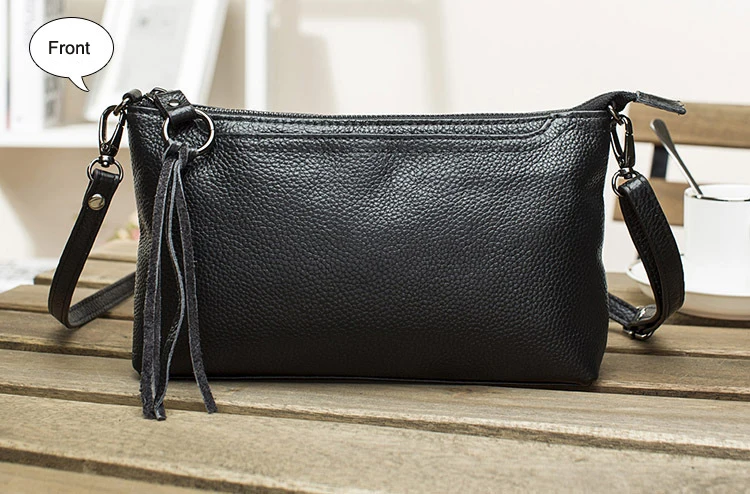 Women genuine leather crossbody bag 14