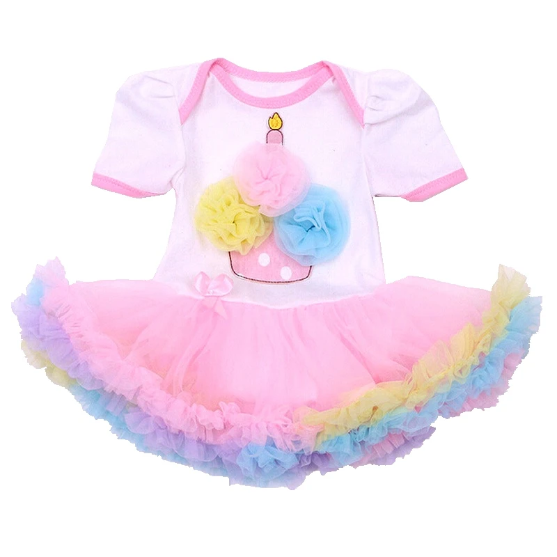 

Ruffle Cake Applique Lace Newborn Baby Girl Romper Fantasias Infantil Macacao Bebe Menina New Born Baby Clothes Infant-Clothing
