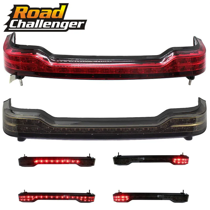  LED Motorcycle Tour pak LED Brake Tail Light Wrap For Harley Electra Glide Ultra Classic Ultra Limi - 33060231575