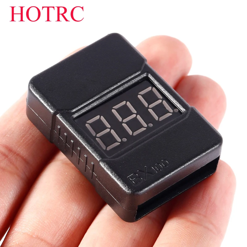 50Pcs-lot-HotRc-BX100-1-8S-Lipo-Battery-Voltage-Tester-Low-Voltage-Buzzer-Alarm-Battery-Voltage