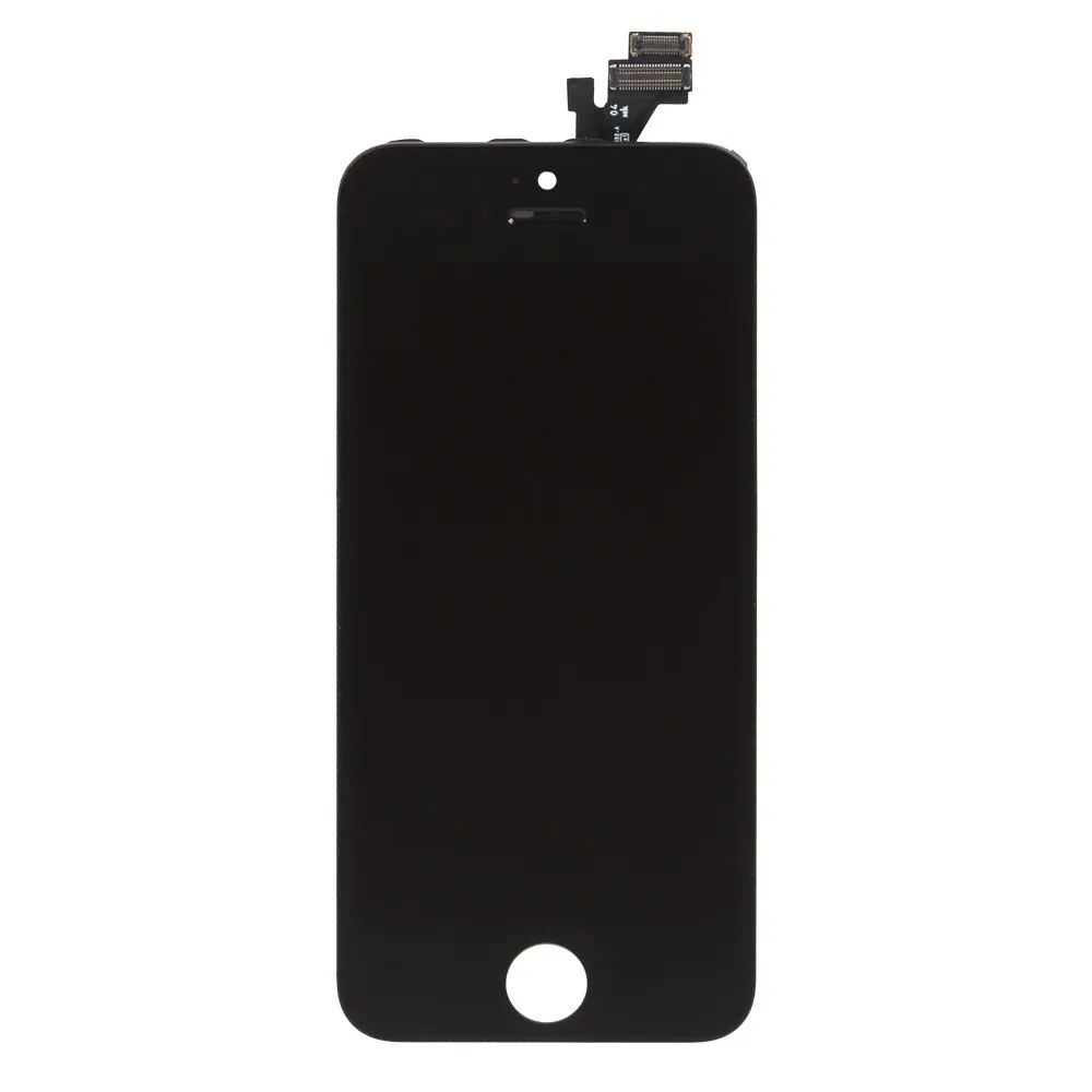

DHL Shipping 10pcs/lot LCD Touch Screen Digitizer Assembly for iPhone 5 5G Test 1 BY 1 Black&White High Quality New LCD Display