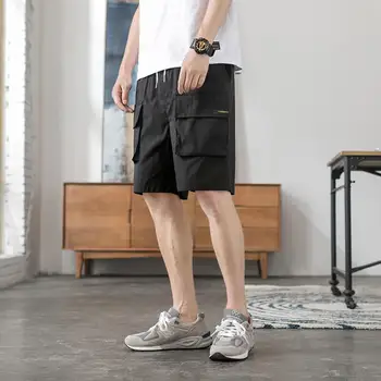 

Summer tooling loose cargo pants