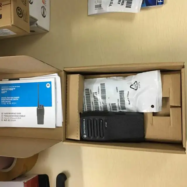 Motorola DMR двухстороннее радио DEP450 CP200D/XIR P3688/DP1400 100 миля UHF/VHF рация