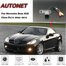Câmera de backup autonet, câmera de visão traseira para mercedes benz slk classe r61 2004 ~ 2011, visão noturna/placa de licença câmera fotográfica para câmera
