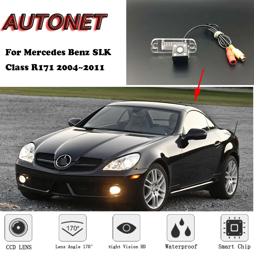 Камера заднего вида для Mercedes Benz SLK Class R171 2004 ~ 2011 с ночным видением|Камера авто| |