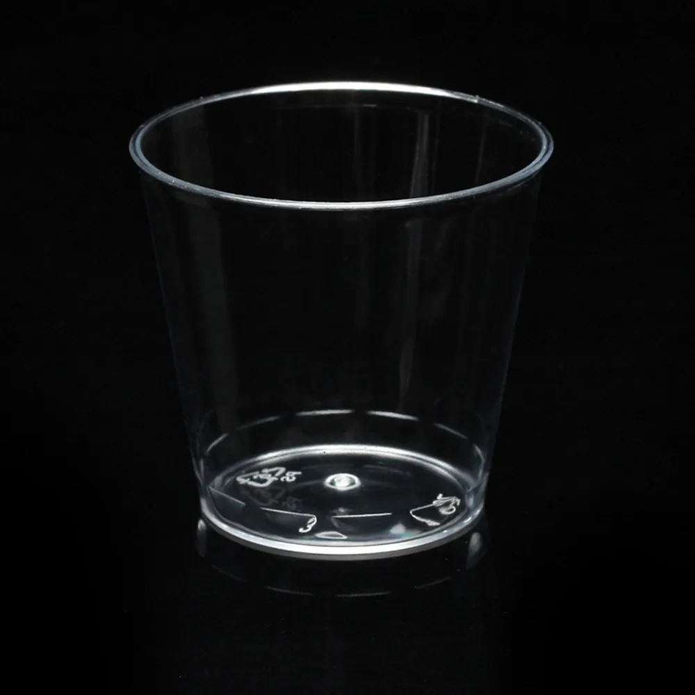 Чашка прозрачный пластиковый одноразовый вечерние рюмки чашки для желе Tumblers день рождения