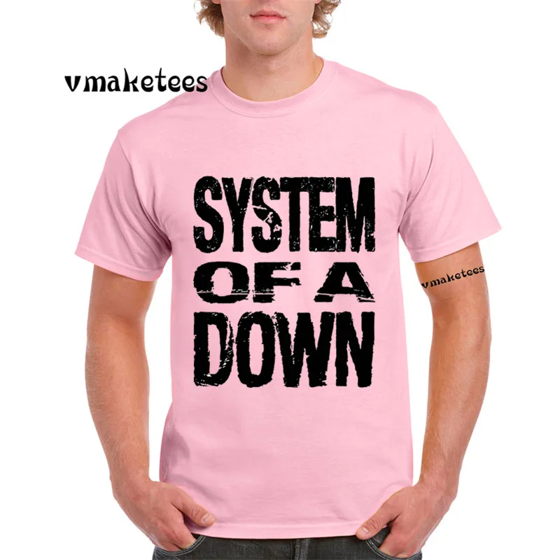 

Men Printing Rock Metal Music Band SOAD System Of A Down T-shirt Summer Tshirt GMT4154
