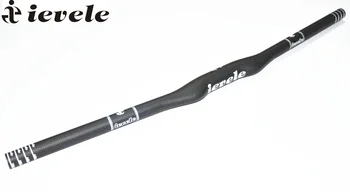

2017 ievele Carbon Fiber Handle Bar MTB Mountain Bike Road Bike Handle Bar Mountain bike 3K full carbon fibre 31.8*600-700mm