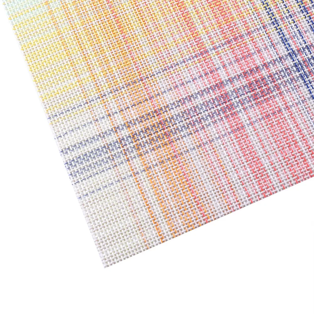 Модный шаблон Placemat совместимый Crossweave изоляционный моющийся коврик для стола индивидуализированный De Mesa коврик для обеденного стола