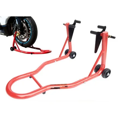 Motorcycle front wheel stand auto support platform tire repair tool-in