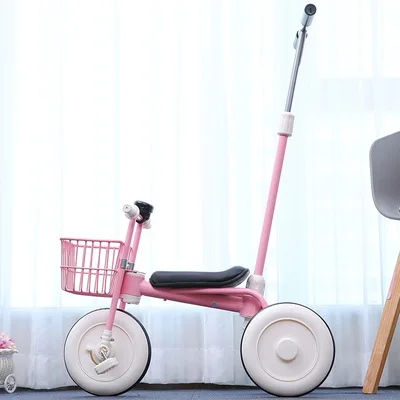 Многофункциональный Детский трицикл велосипед дети Blike вращающееся сиденье зонт для детской коляски тележка три колеса Коляска Trike От 1 до 5 лет - Цвет: D