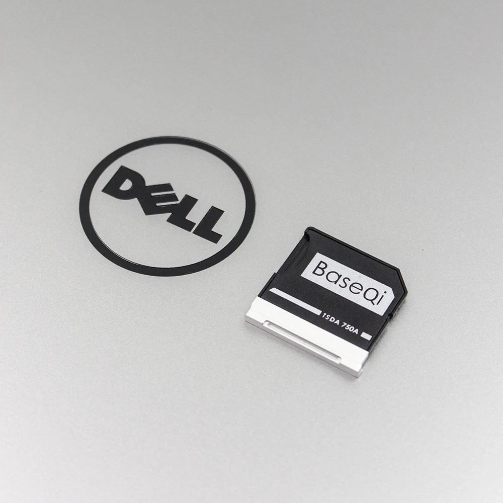 BaseQi Aluminium Micro sd Adapter For Dell XPS 15"(9550)/M5510 Memory