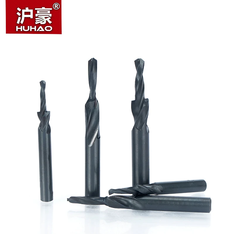 HUHAO 1pc Straight Shank Step Drill Metal Copper Aluminum Step Drill Screw Countersunk Head Drill Woodworking Router Bits 