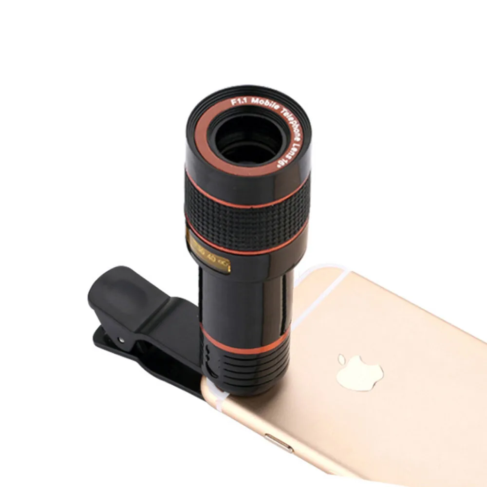 Mobile Phone Telephoto Lens 12 X Zoom Optical Telescope Camera Lens