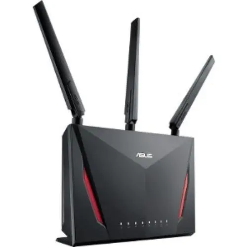 ASUS RT-AC86U AC2900 Топ 5 лучших Беспроводной Wi-Fi маршрутизатор 802.11AC MU-MIMO двухдиапазонный 2,4 ГГц/Wi-Fi 5 ГГц 1600 Мбит/с 4 порт Gigabit