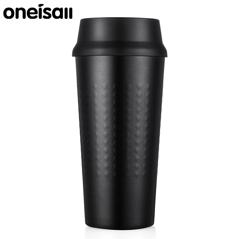 ONEISALL 330ml Thermos Cup Leakproof Vaccum Flasks Thermos Bottle Insulated Coffee Mug For Car Office Portable Thermal Mug Water
