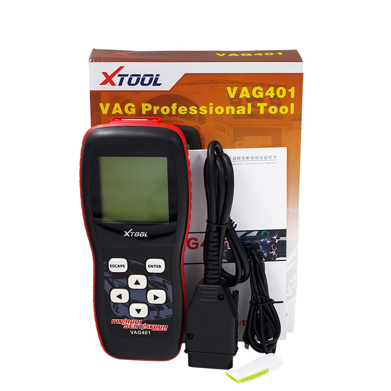 XTOOL VAG401 для AUDI/VW/SEAT/SKODA VAG 401 автоматический диагностический сканер бесплатное обновление онлайн