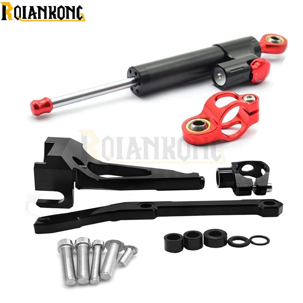 

Motorcycle Adjustable Motorcycles Steering Stabilize Damper Bracket Mount Kit For YAMAHA MT-09 MT09 FZ09 FZ-09 2013- 2016