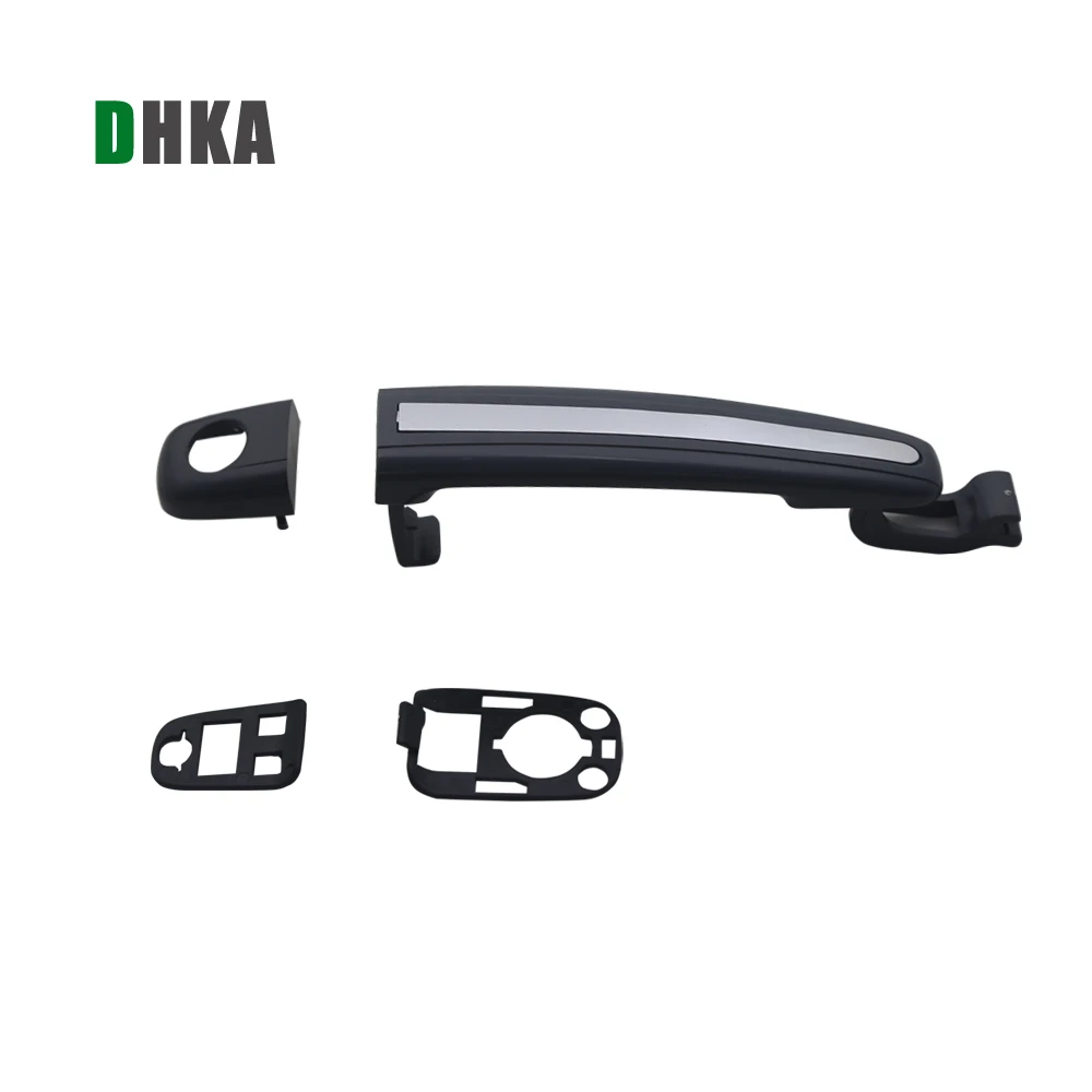 

DHKA OUTSIDE EXTERIOR DOOR HANDLE For PEUGEOT 307 2001 2002 2003 2004 2005 2006 OEM: FR:9101-W2 FL:9101-W3 FR:9101-W8 + 9101-A
