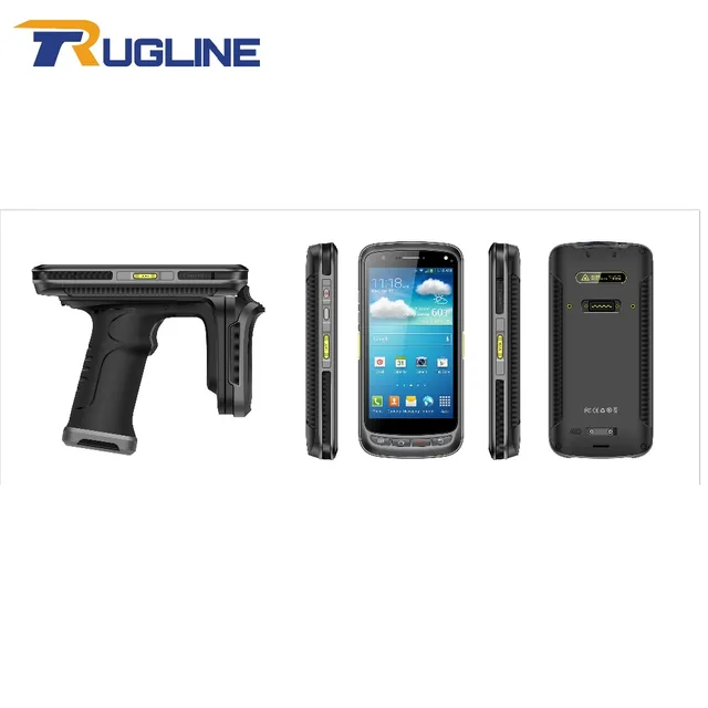 Cheap High Performance Android 6.0 Mobile Computer 5.2 Inch UHF RFID Long Range Reading Distance Reader With 1D 2D Barcode Scanner Cheap High Performance Android 6.0 Mobile Computer 5.2 Inch UHF RFID Long Range Reading Distance Reader With 1D 2D Barcode Scanner
