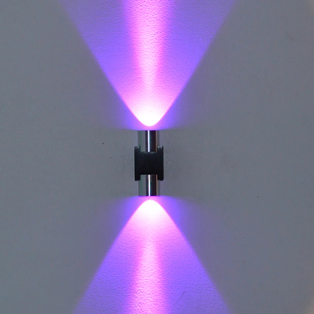2w Led Wall Light Modern Aluminum Lighting Fixture Wall Scones For