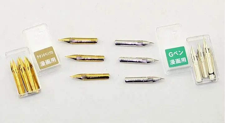Zebra G Pen Nib мультфильмы Dip Metal манга комиксы рисунок мультяшный инструмент