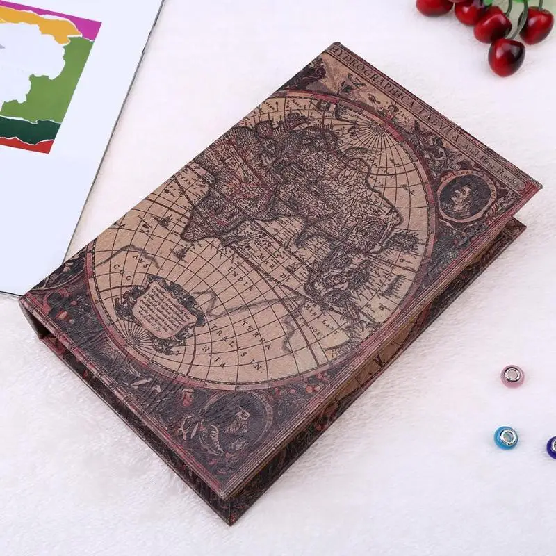 Винтажный Европейский стиль деревянный ящик для хранения книг поделки подарки наличные деньги органайзер для ювелирных изделий