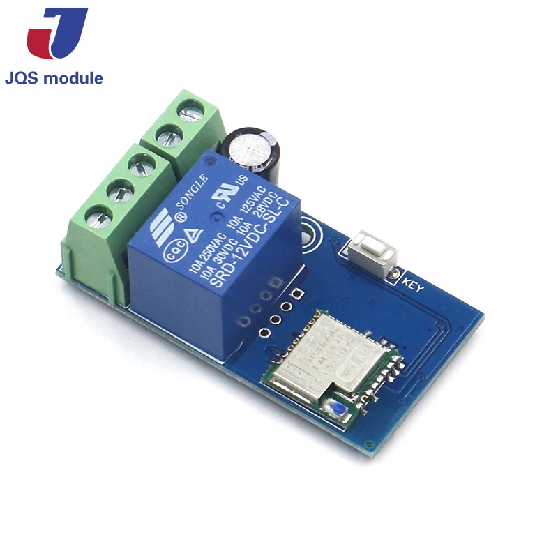 

DC 12V Wireless Wifi Relay Switch Module Mobile Phone Remote Control Timer Self-Lock Low Power For Android IOS Smart Home