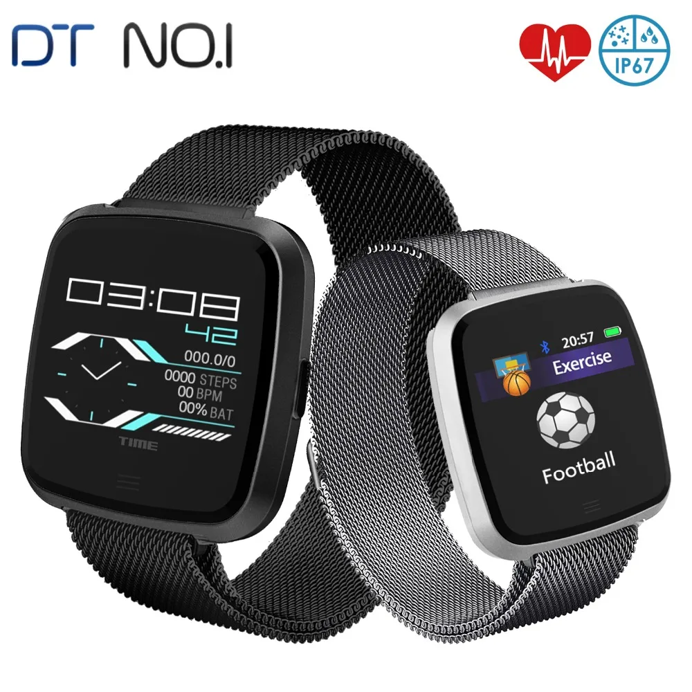 

DTNO.I G12 Smart Watch Calorie Burnt Pedometer Heart Rate Monitor Multi Sport IP67 Waterproof Sports Smartwatch for IOS Android