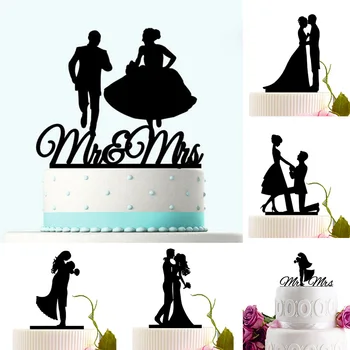 

Acrylic Wedding Cake Topper Bride Groom Mr Mrs Acrylic Cake Topper Sweet Wedding Decoration Mariage Party Supplies Adult Favors
