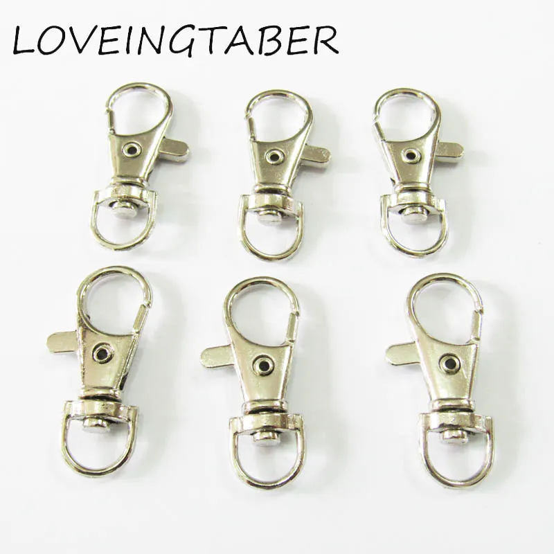 

Wholesale 37mm*17mm 50pcs/lot Rhodium Color Alloy Keychain
